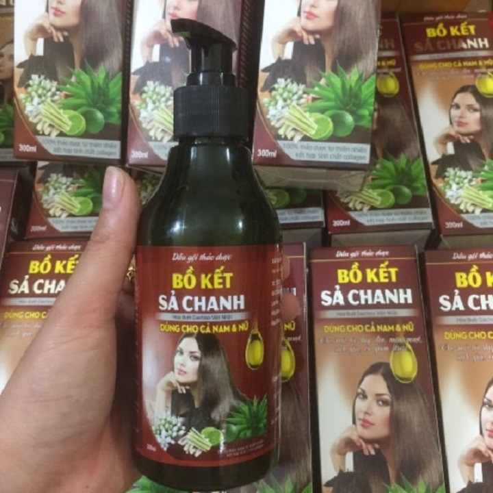 Dầu gội Bồ kết sả chanh 300 ml