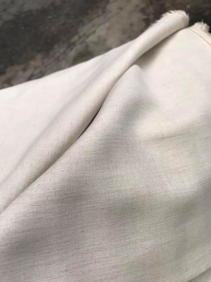 vải linen ướt be muối tiêu!