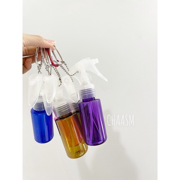 SẴN-Bình xịt phun sương mini 60ml có móc khoá treo