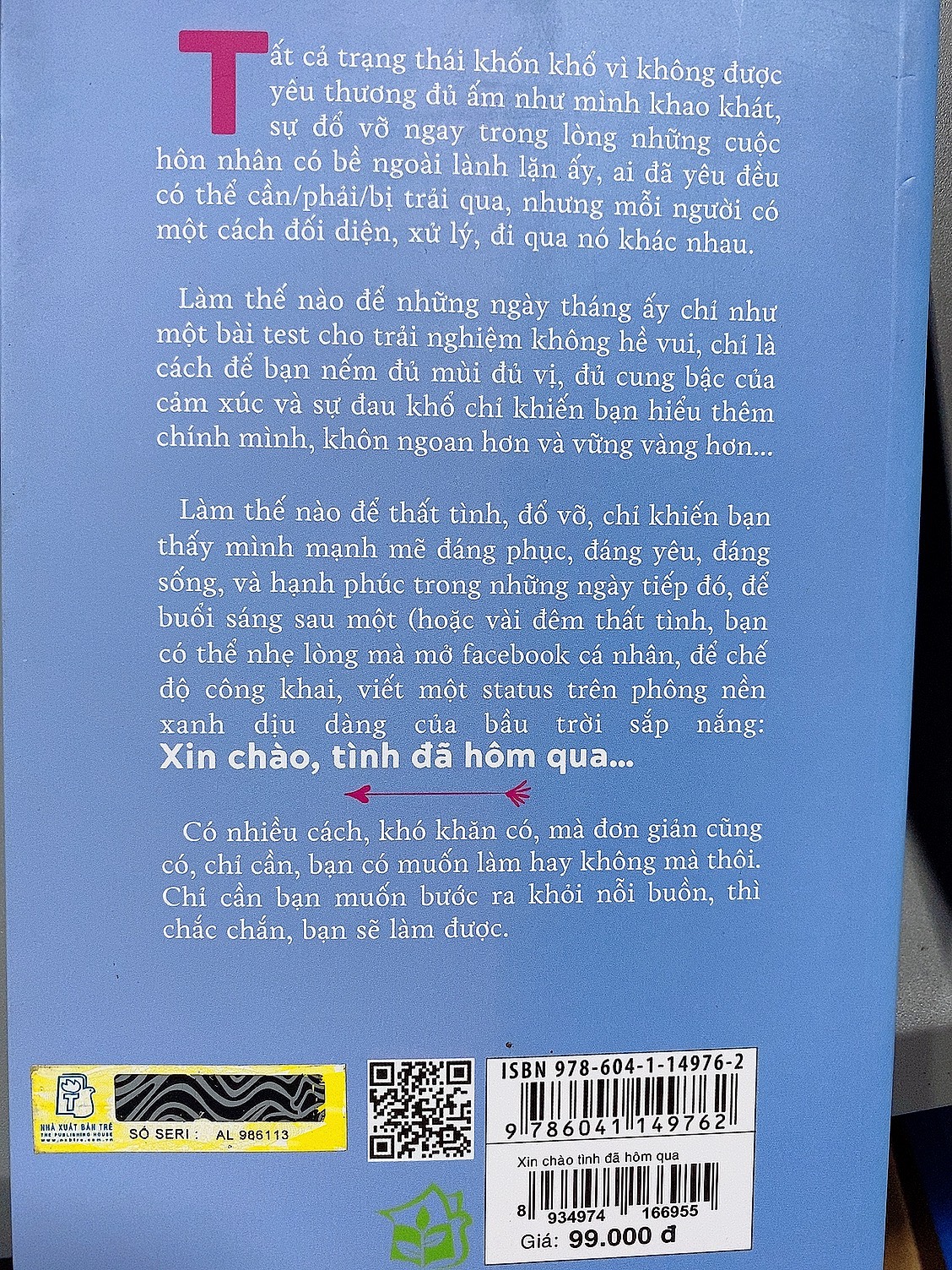 Xin Chào Tình Đã Hôm Qua