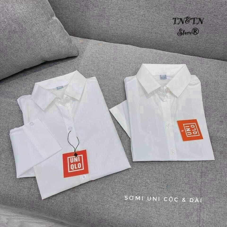 Áo sơ mi nữ Uni looại 1 đủ size