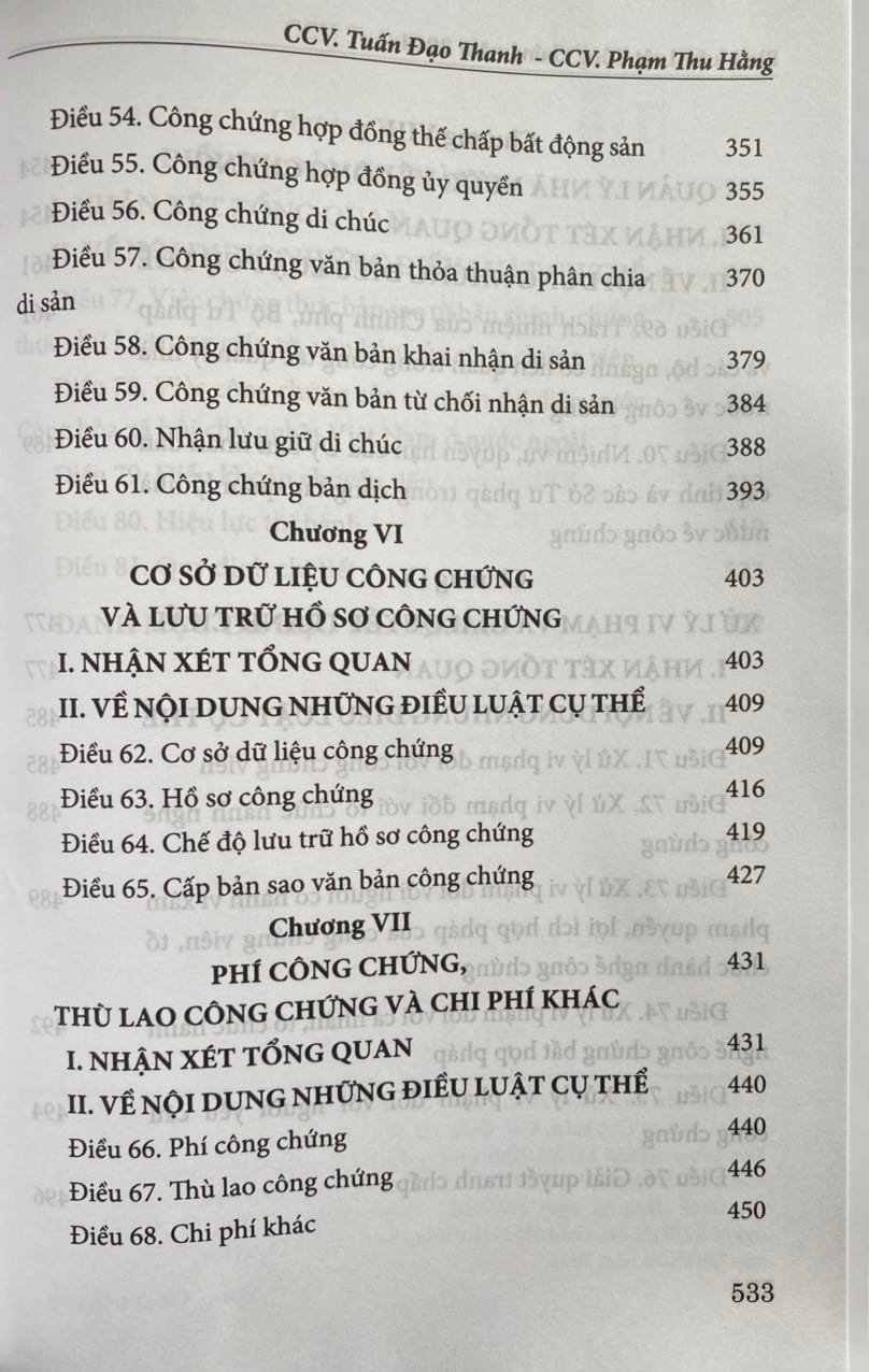 Bình Luận Bộ Luật Công Chứng 2014