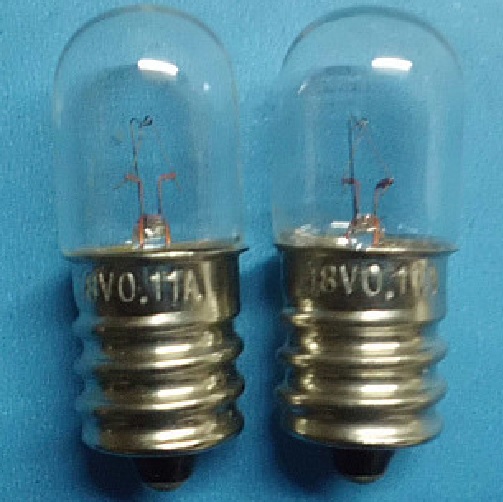 Combo 5 Bóng đèn sợi đốt 28V 0.11A đuôi xoáy 12mm E12