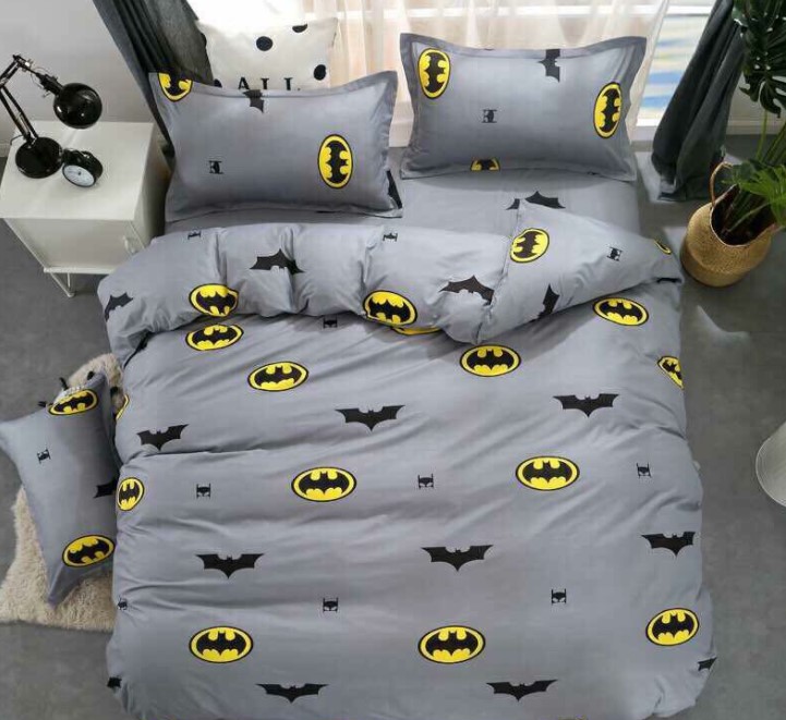 Bộ ga và 2 vỏ gối Cotton Poly Mẫu DOREMON ĐÁNH ĐÀN