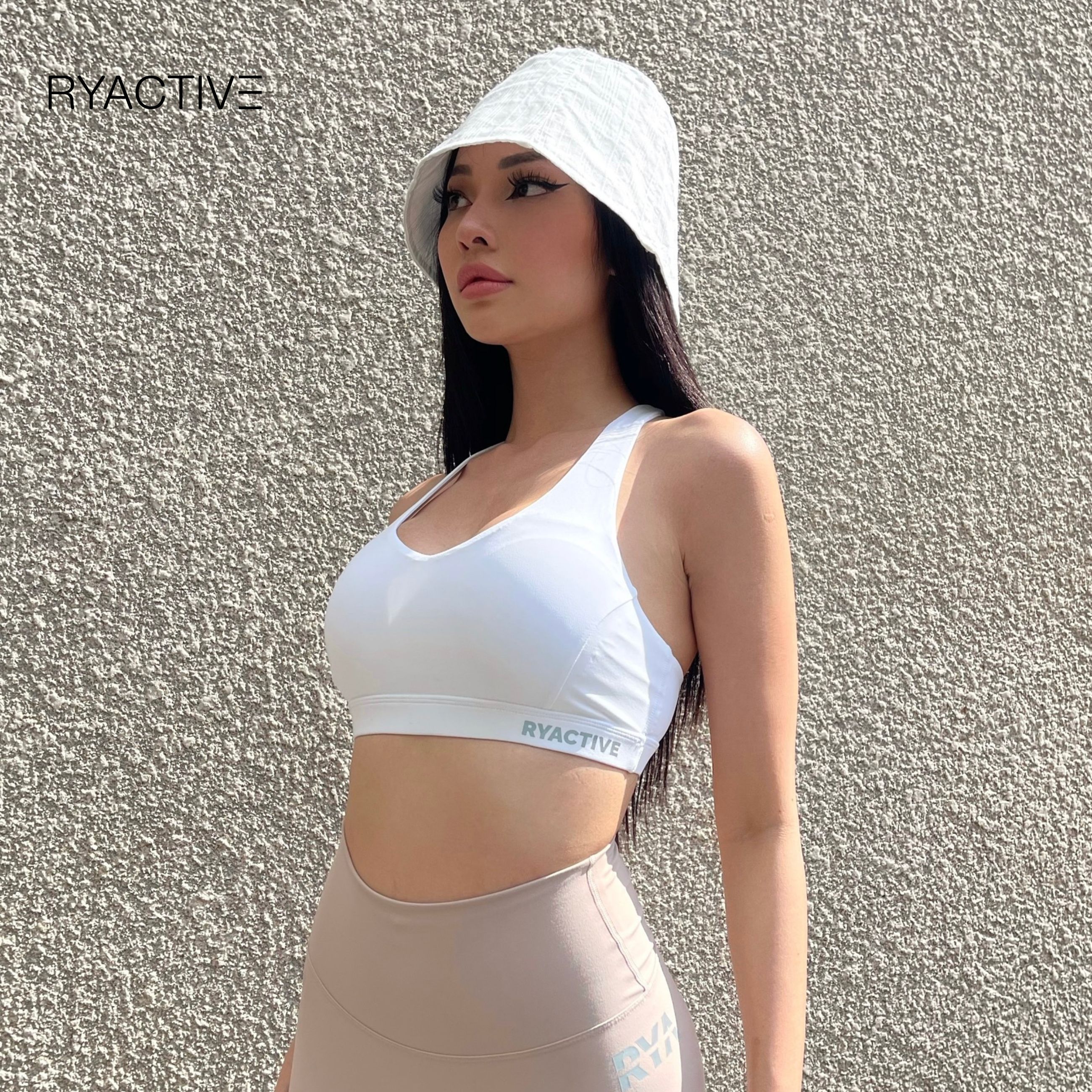 Áo ngực thể thao RYACTIVE -  Y SPORTBRA White
