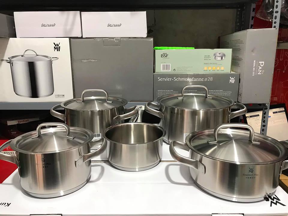 [Trả góp 0%] Bộ Nồi WMF Gourmet Plus Set 5