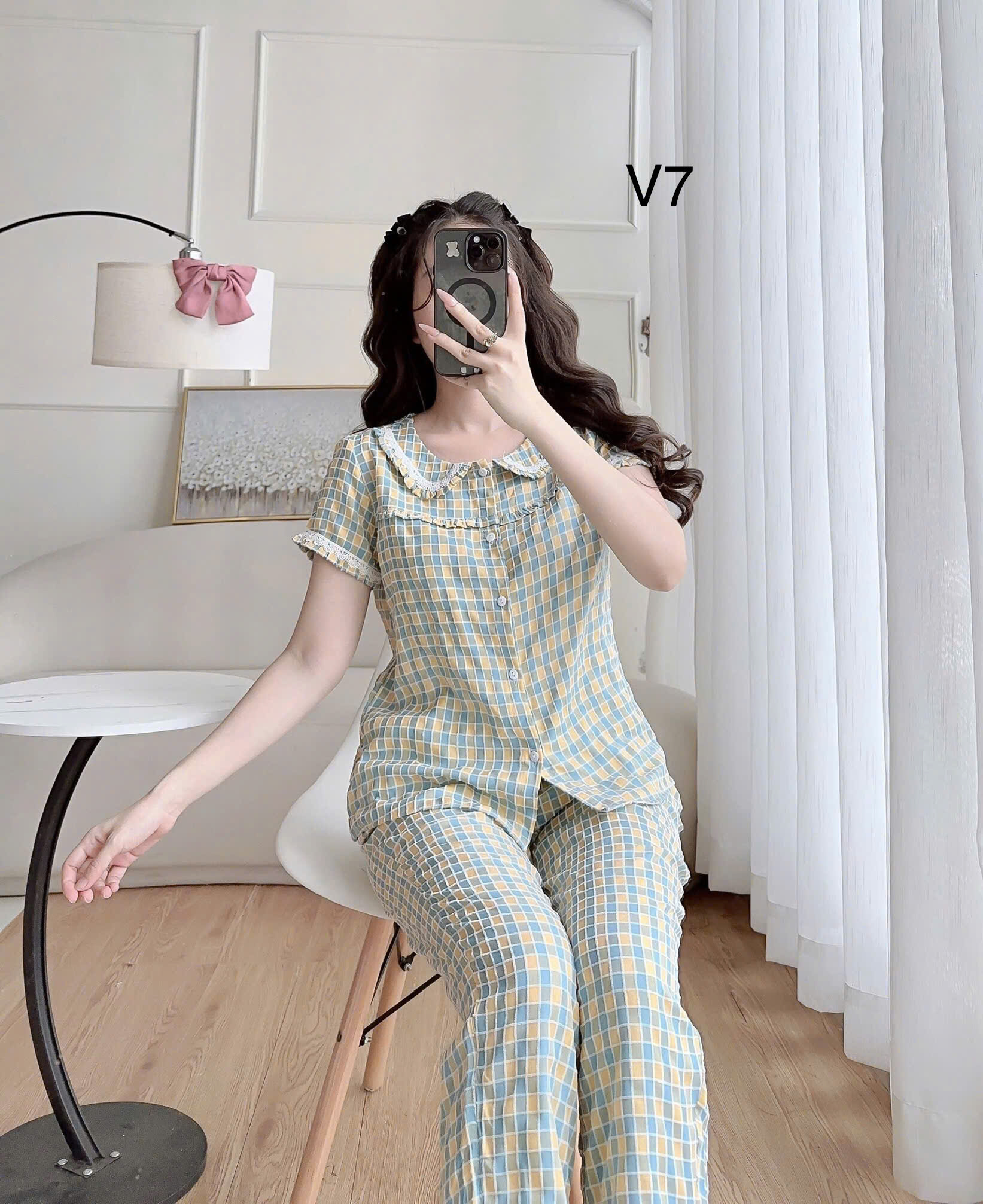 Đồ bộ mặc nhà đẹp, đồ bộ nữ quần dài hot thiết kế siêu xinh