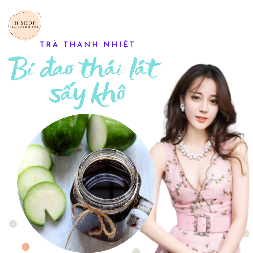 Trà bí đao thái lát sấy lạnh gói 100g