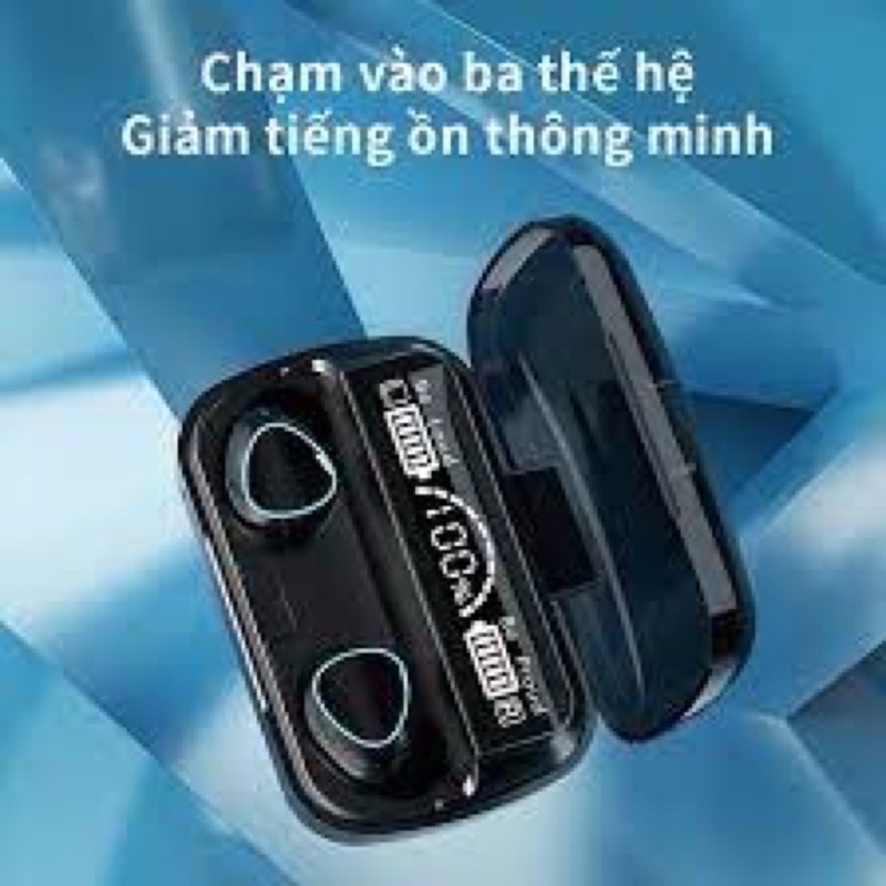 Tai Nghe Bluetooth M10 Pro, Tai Nghe Không Dây M10 Pro Phiên Bản Nâng Cấp Pin Trâu, Nút Cảm Ứng Tự Động Kết Nối