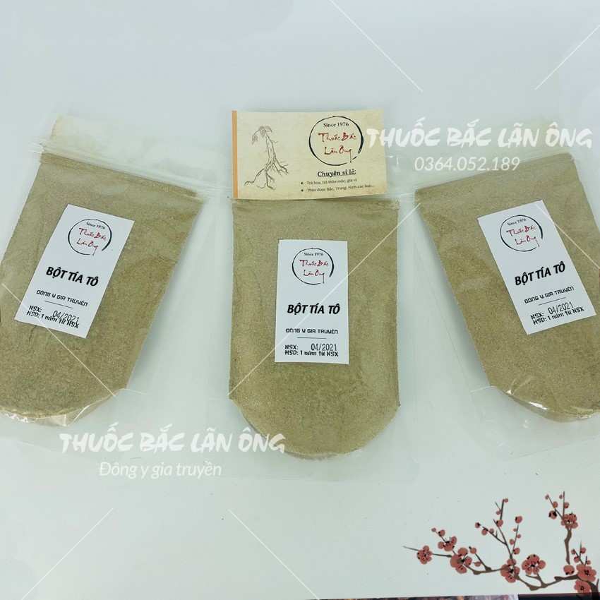 Bột ngải cứu 200g, nguyên chất, thơm mịn, bột ngải cứu ngâm chân thảo mộc - Lãn Ông