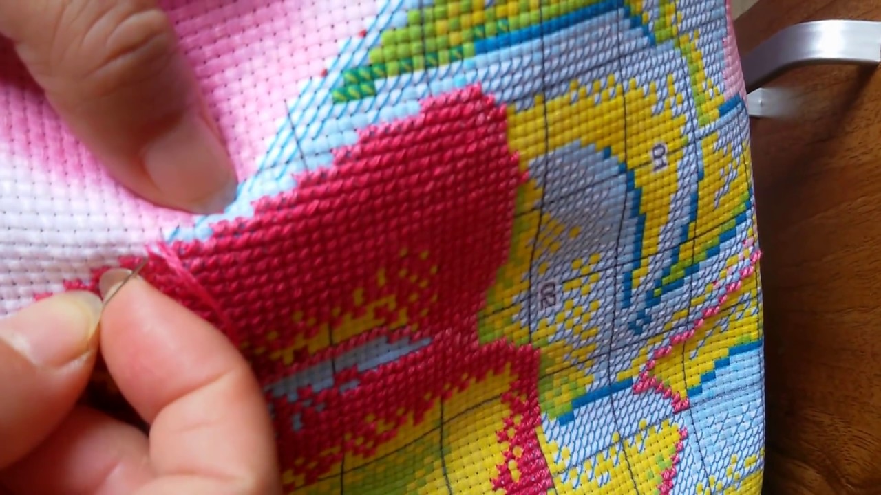 Tranh thêu 3D Cá chép đầm sen LV3396 (100x51cm)