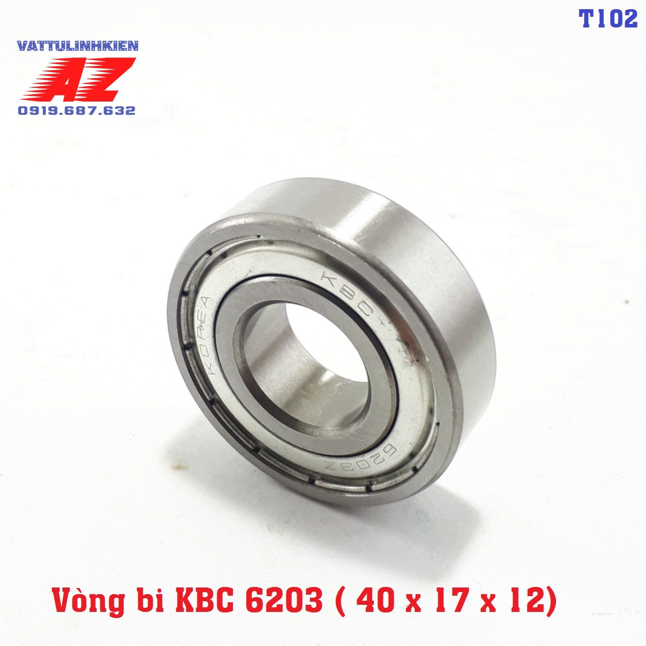 Vòng bi KOREA KBC 6203Z ( KT40 x 17 x 12mm)