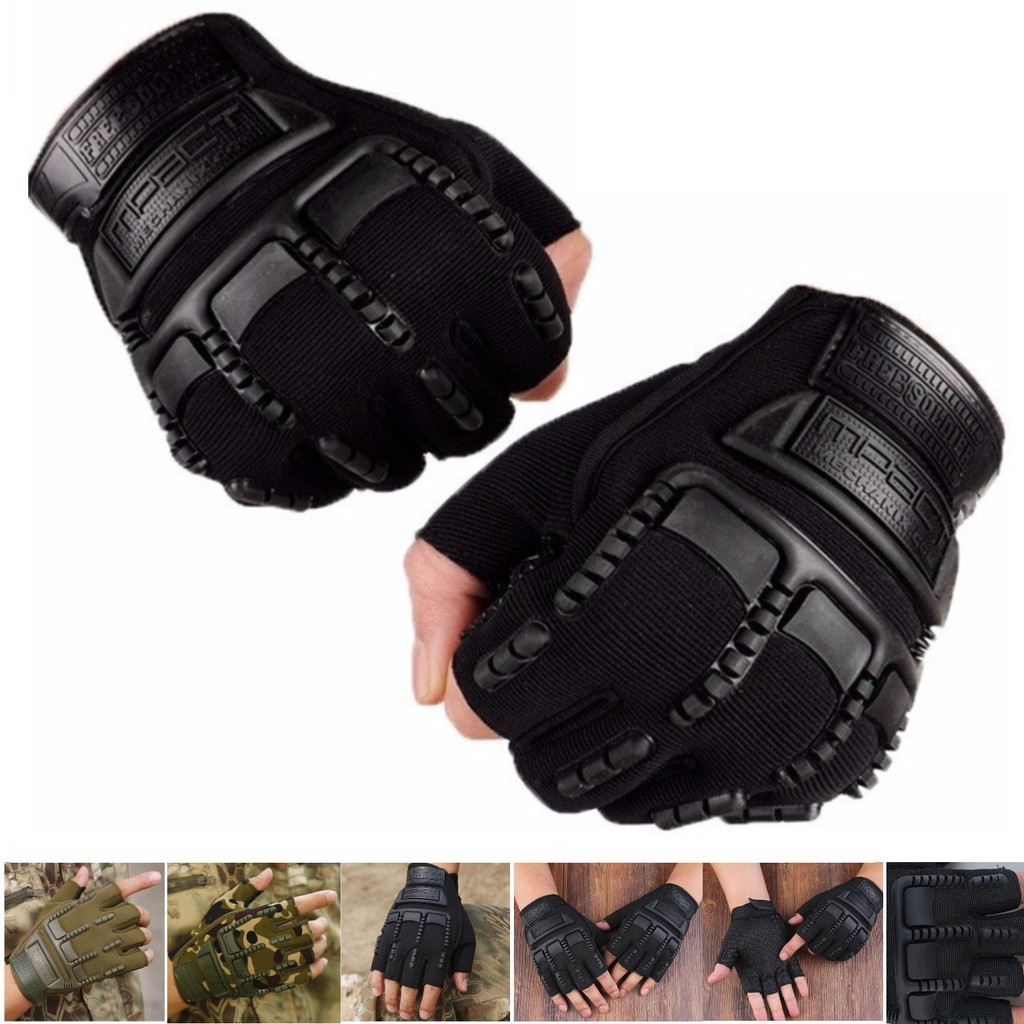 BÁN SỈ - Găng Tay PUBG Cụt Gù - Găng tay thể thao - Găng tay phượt.