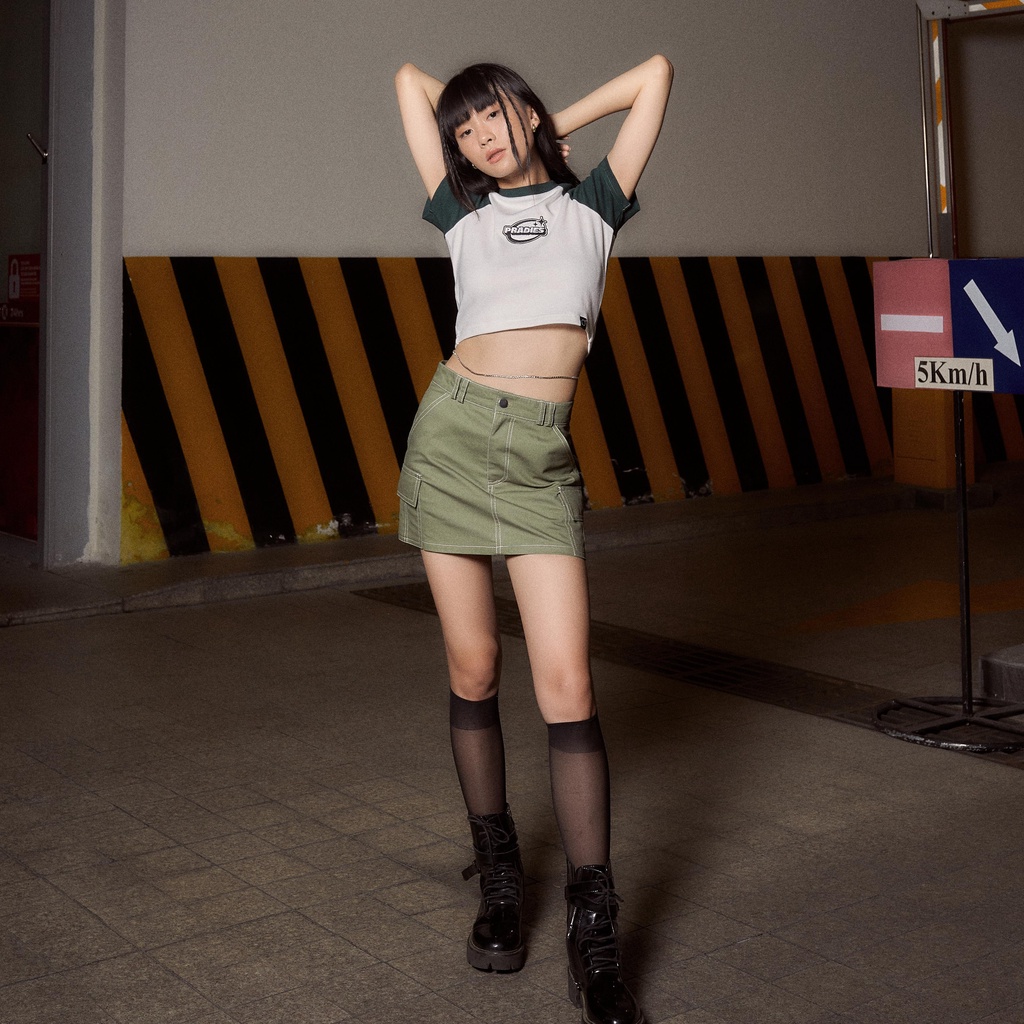 Áo Croptop Phối Tay PRADIES Fantasy