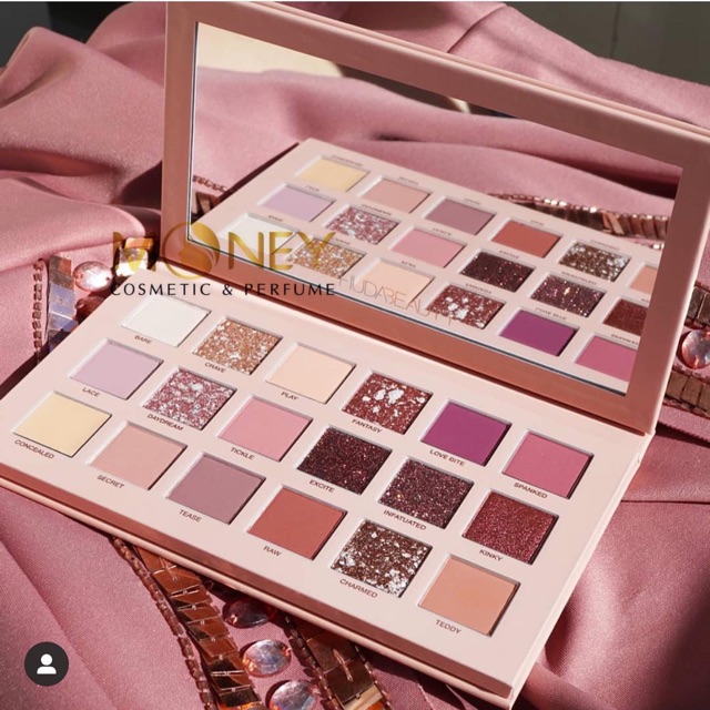 Authentic- Bảng Màu Mắt Huda Beauty NUDE New Eyeshadow Pallet