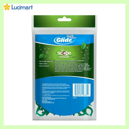 [HCM]Tăm chỉ nha khoa Oral-B Complete Glide Plus Scope Outlast Floss Picks [Hàng Mỹ]