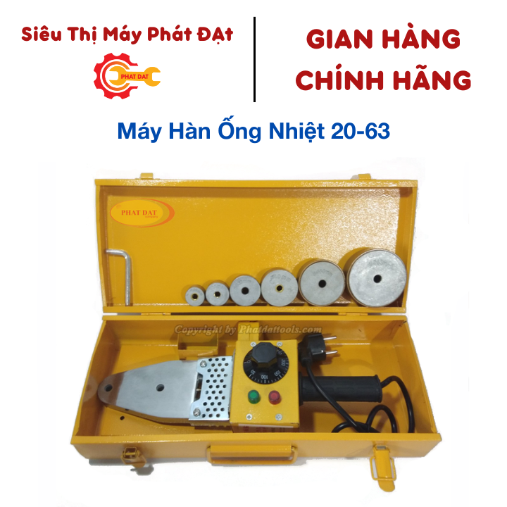 Máy hàn ống nhiệt ppr acz 20-63-máy hàn nhiệt acz 20-63