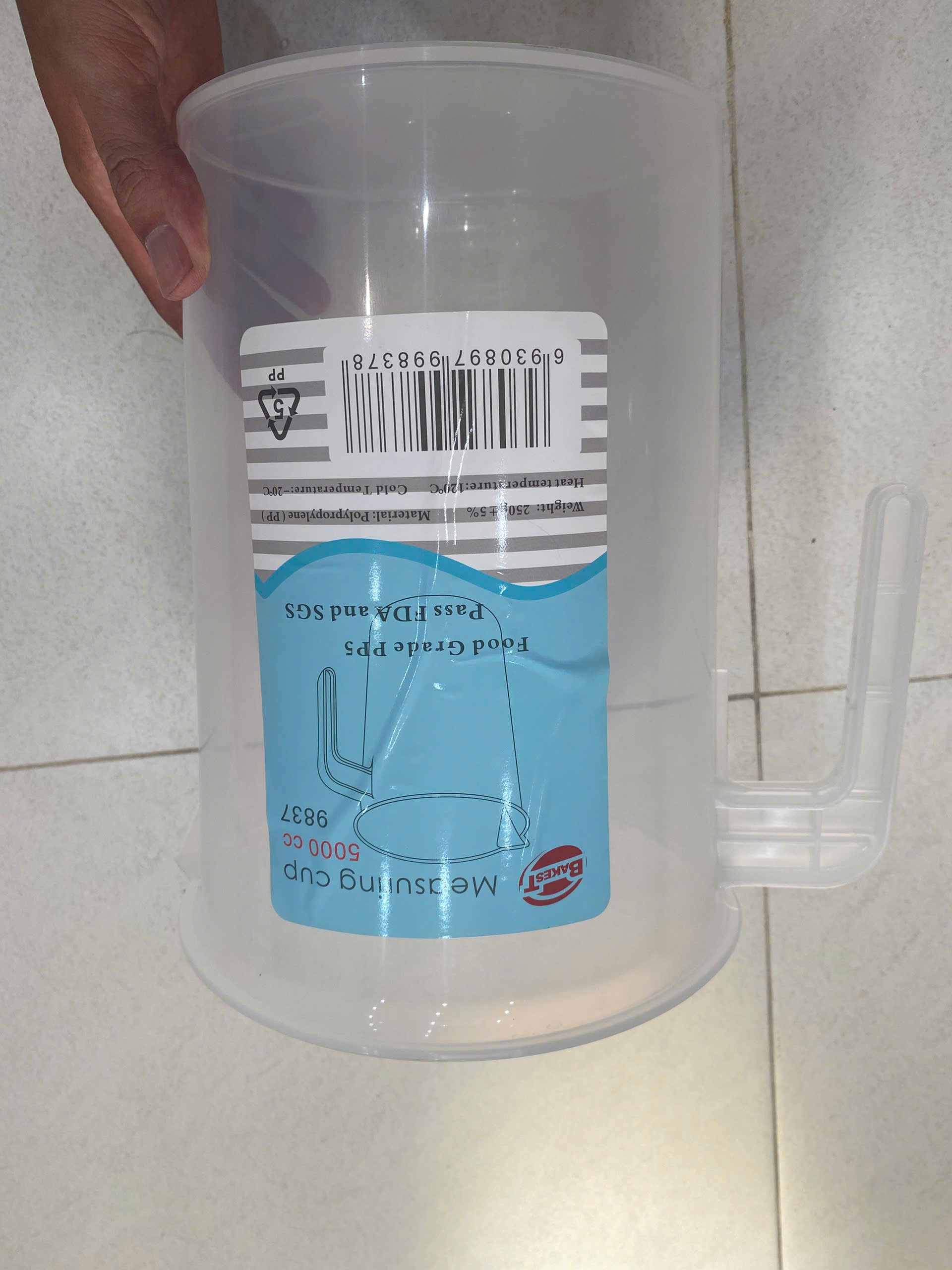 [HCM]Ca Đong Nhựa Chia Vạch 1000-2000-3500ml
