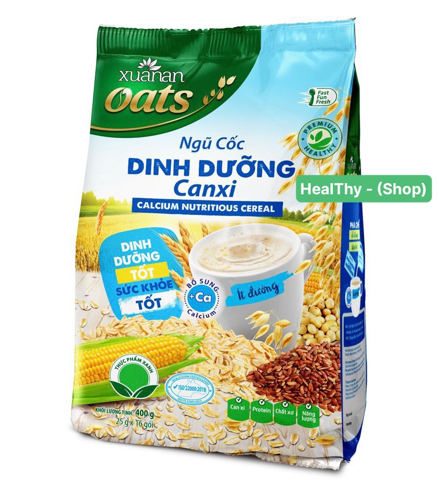 [DATE MỚI] Bột Ngũ Cốc Dinh Dưỡng CanXi Xuân An 400gr