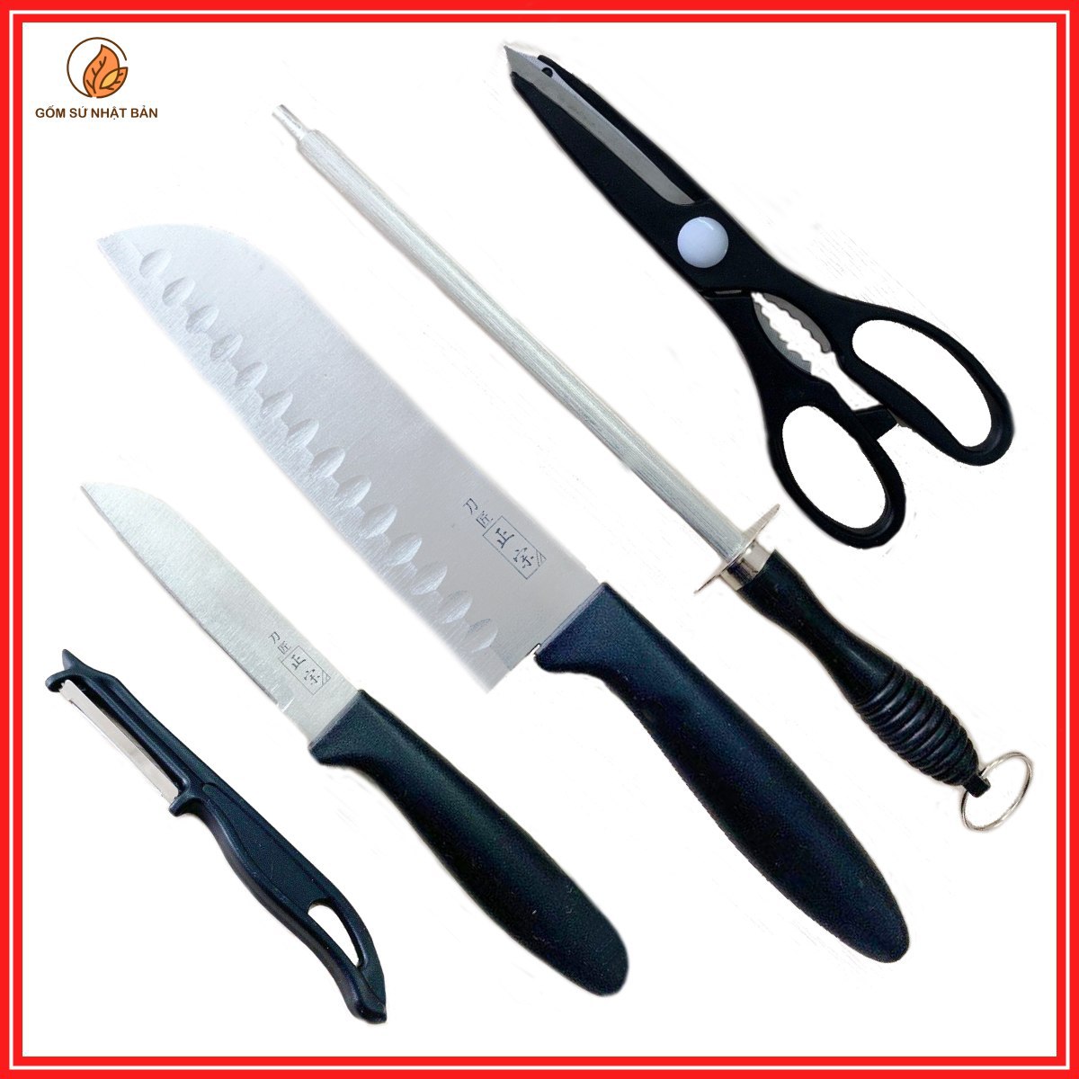 BÁO GIÁ Dao Làm Bếp Nhật | Shopee Lazada Sendo Tiki mới nhất 26 Bộ dao làm bếp Nhật 5 món Fuji Life Nội Địa Nhật Bản tiện dụng cho nhà bếp siêu bền