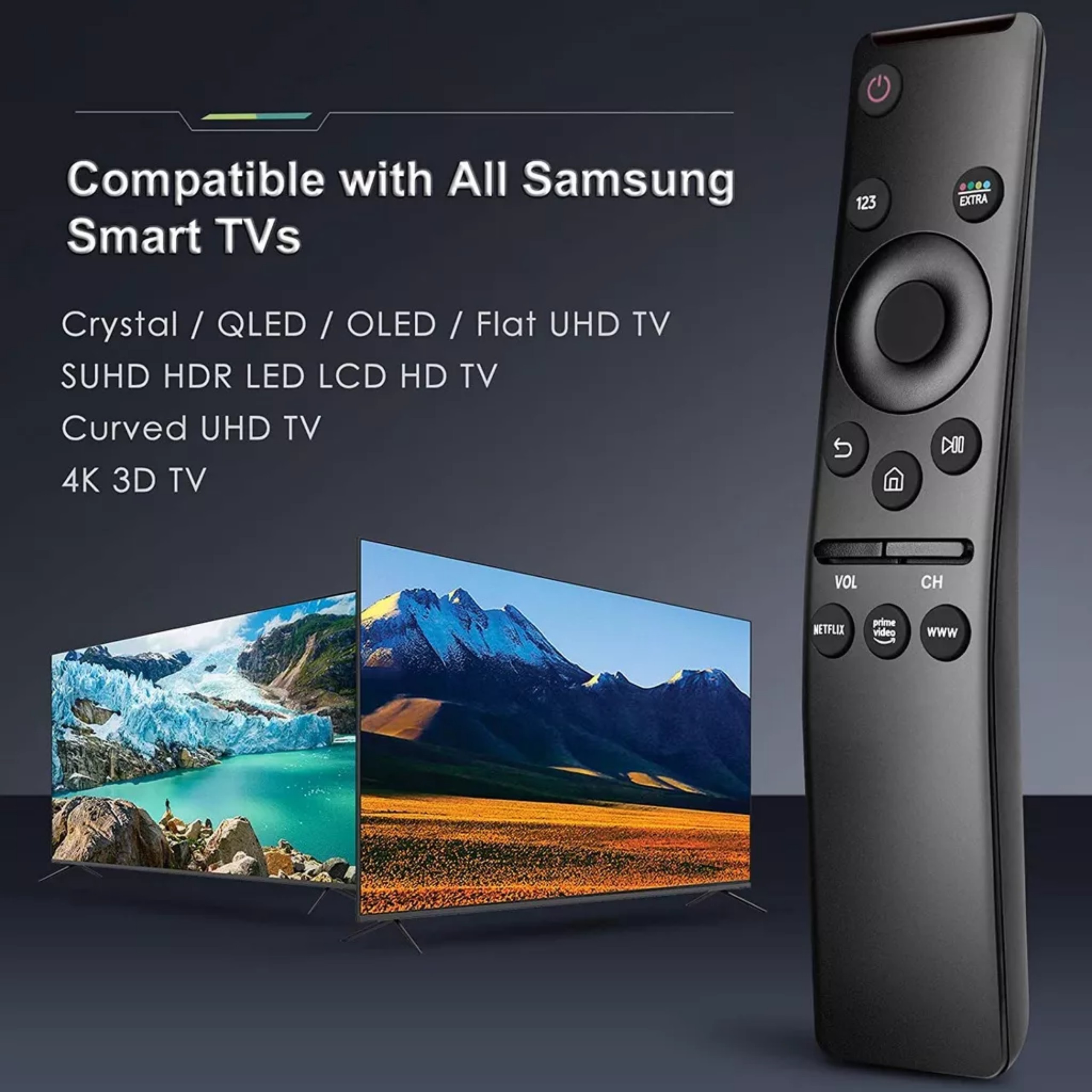 Remote TV SAMSUNG 4K đời cao hàng xịn