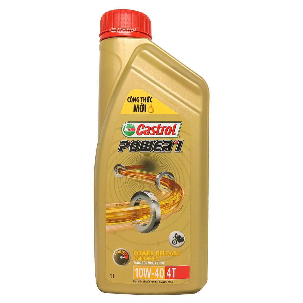 Dầu nhớt xe số castrol power-1 10w40 100ml