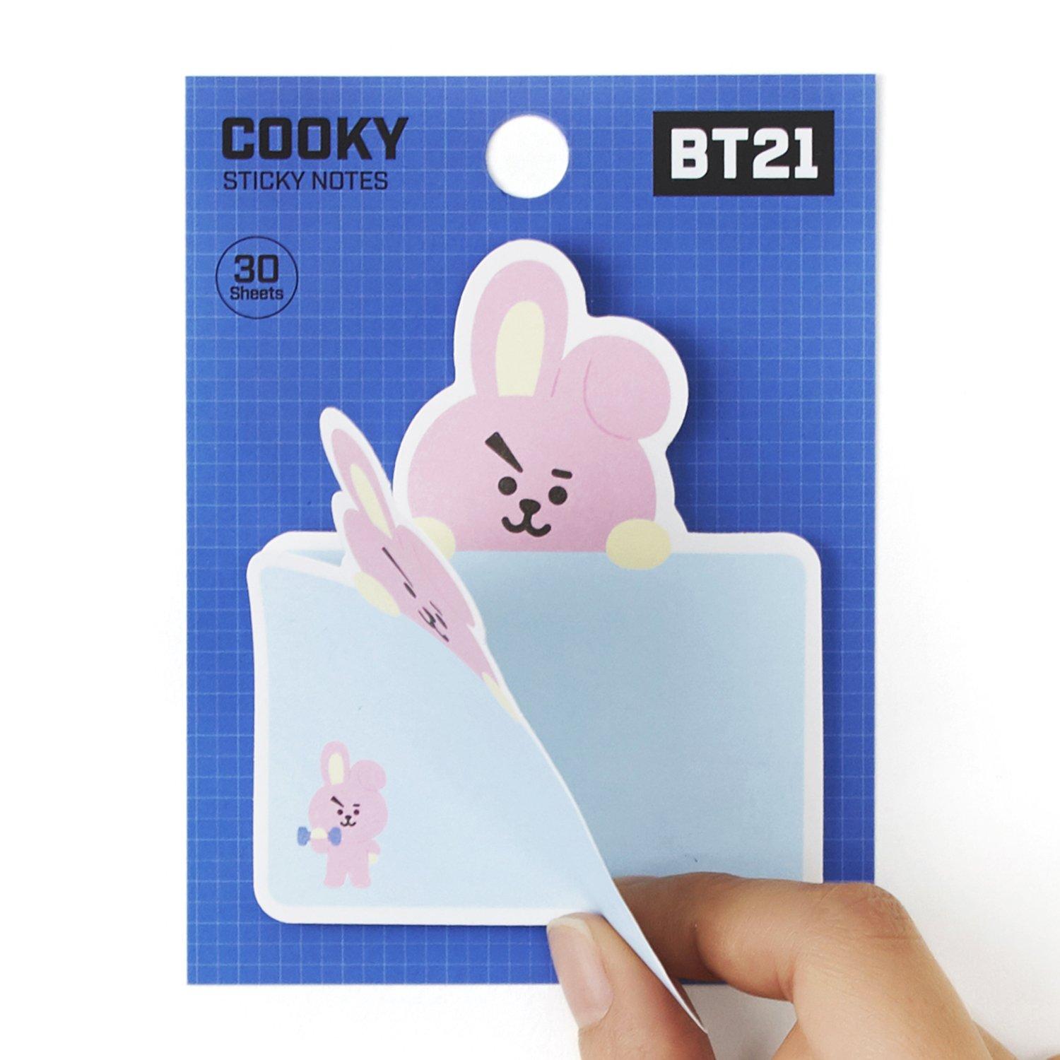 Giấy Note BT 21 BTS-Đầy đủ các thành viên
