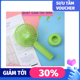 >> SO SÁNH GIÁ QUẠT SẠC MINI CAO CẤP TIỆN DỤNG 3 TỐC ĐỘ GIÓ, ĐỂ BÀN CÓ ĐẾ KẸP GIỮ, ĐÈN LED VÀ USB CẮM SẠC - MÀU XANH NGỌC | Shopee Lazada Sendo Tiki | Nên mua ở đâu rẻ nhất 42 💥QSS2💥Quạt cầm tay mini tích điện cổng sạc Micro USB, có để để bàn - 3 tốc độ gió siêu mát, siêu nhẹ, siêu gọn!