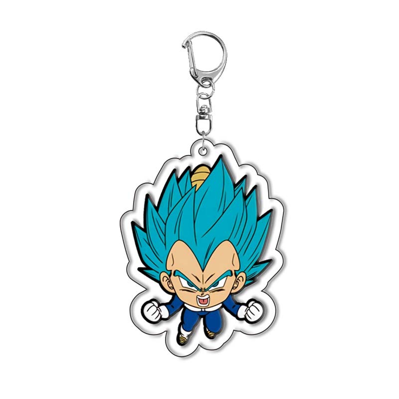 [14 mẫu] Móc khóa mica anime Dragon Ball (Hình in ép giữa 2 mặt mica) [T69 Shop]