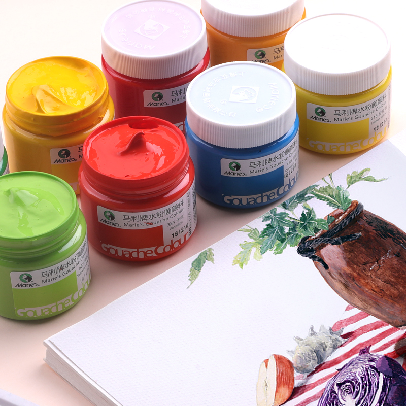 [HCM][BÁN LẺ] - MÀU GOUACHE MARIES HỦ 100 ML