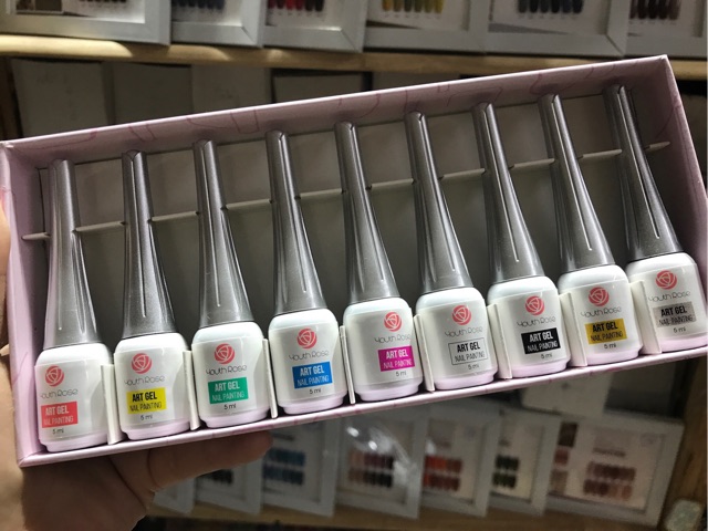 Cọ nét gel rose ( bán lẻ) Phụ kiện Nail