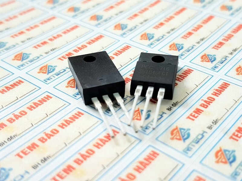 [Combo 5 chiếc] SB1040CT Diode Schottky Barrier Rectifiers 40V/10A TO-220