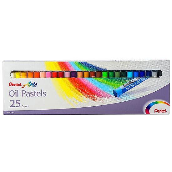 Sáp dầu 25 màu Pentel PHN-25