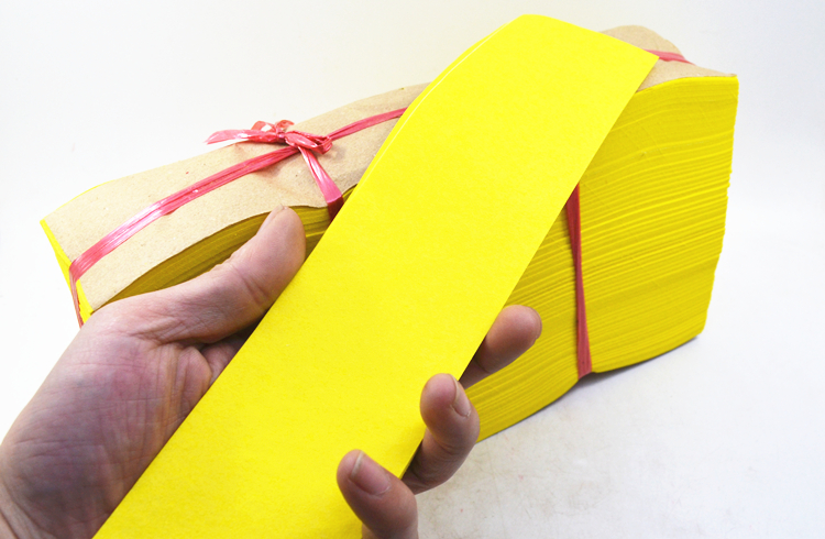 Giấy hoàng chỉ loại dày cao cấp kích thước 27cm x7cm