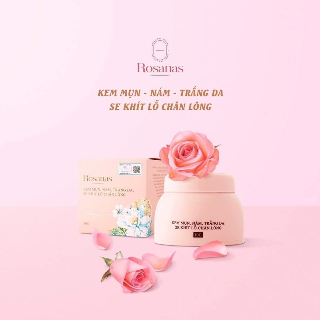 Kem face dưỡng da Rosanas 10g