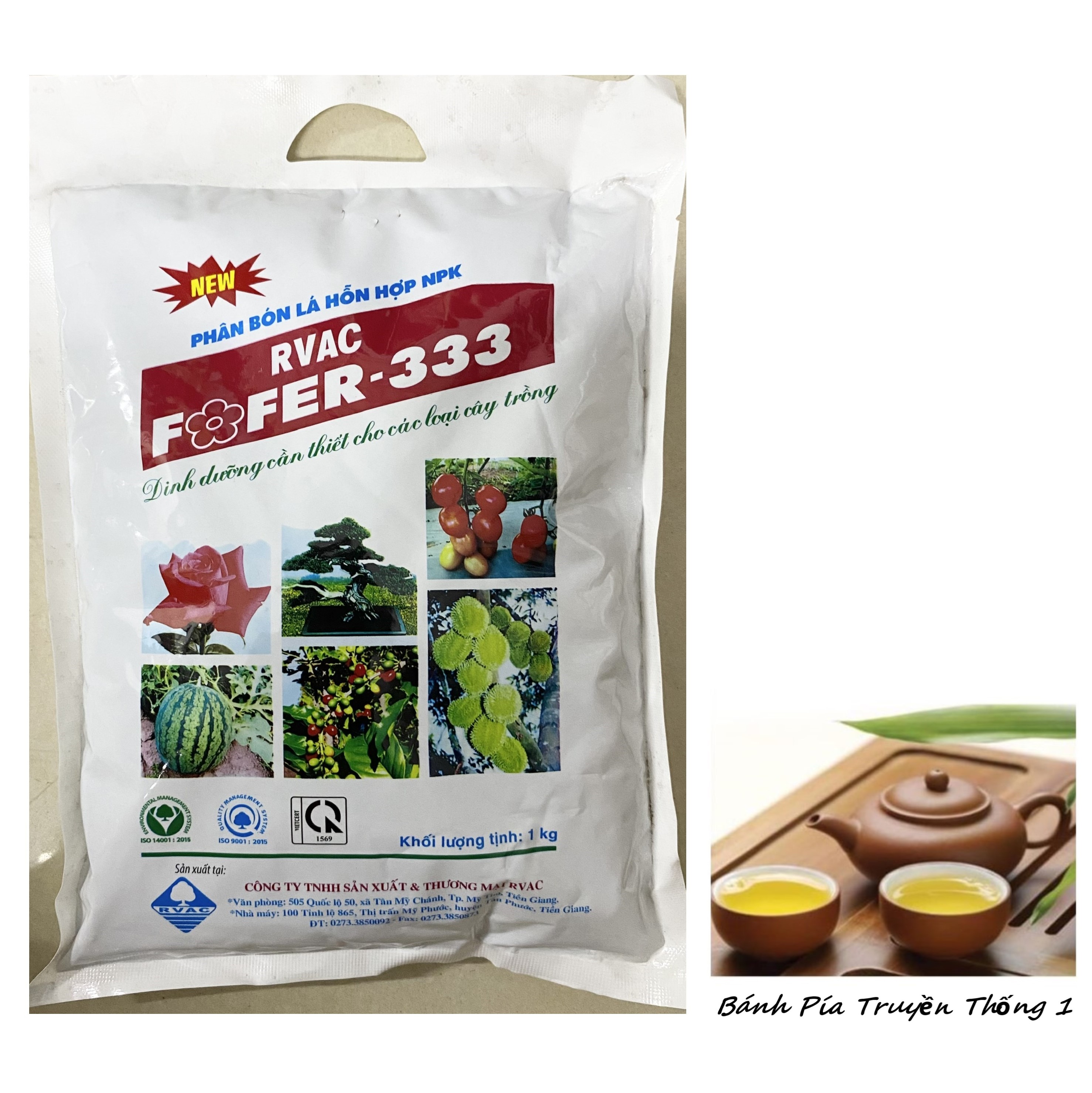 Rvac fofer-333 phân bón lá hỗn hợp npk - #506a# 1kg