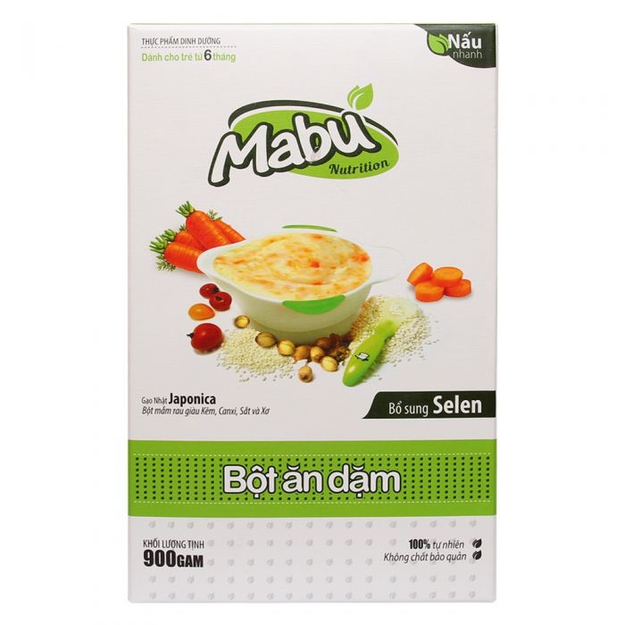 Bột ăn dặm Mabu