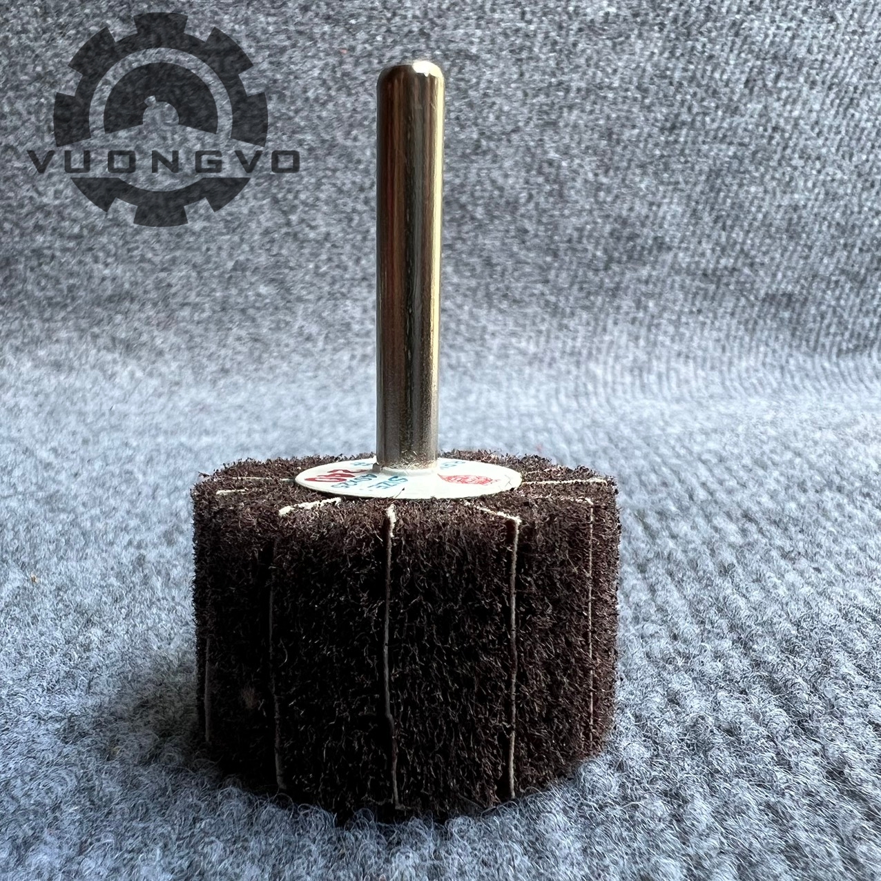 Abrasive sanding shank felting socket wrench size 40x25mm core 6mm