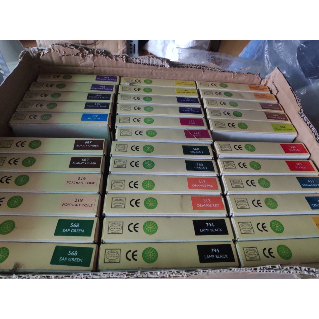 Màu Sơn Dầu Tuýp 50Ml Maries ( Bảng Màu 1 )