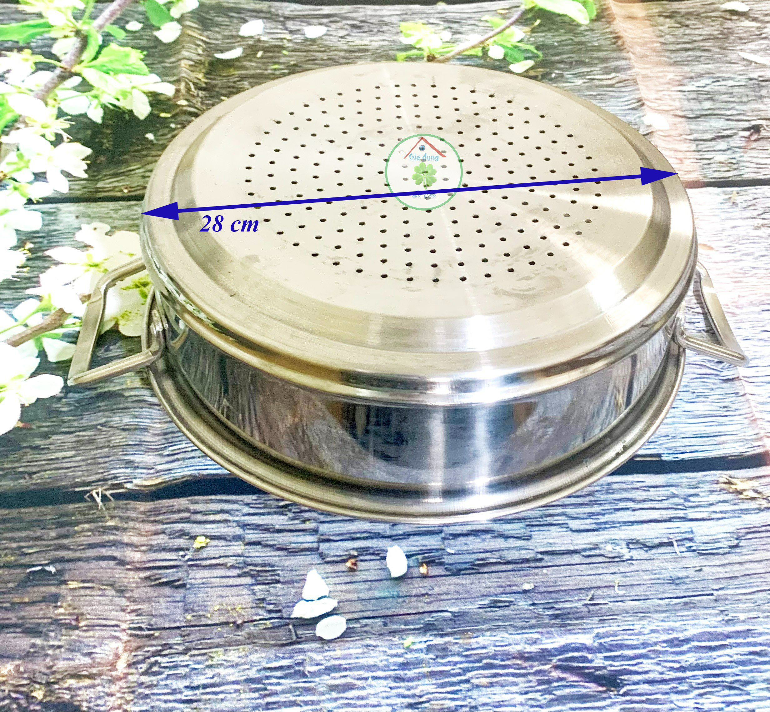 Nồi inox luộc gà (đường kính 24-26-28-30-32cm)