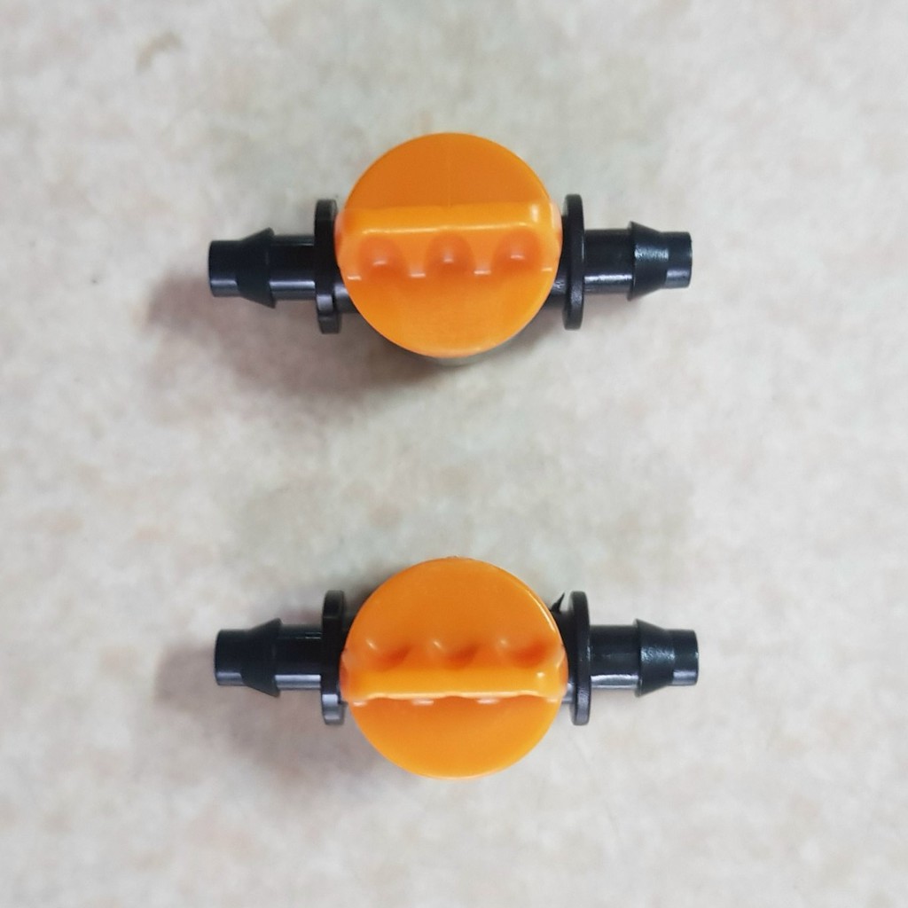 Giá sỉ Bịch 100 Van khóa ống LDPE5x7mm
