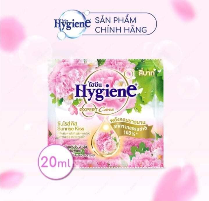 [Combo 30 Dây ] Nước Xả Vải Đậm Đặc Hygiene [20ML x 12 Gói] Thái Lan