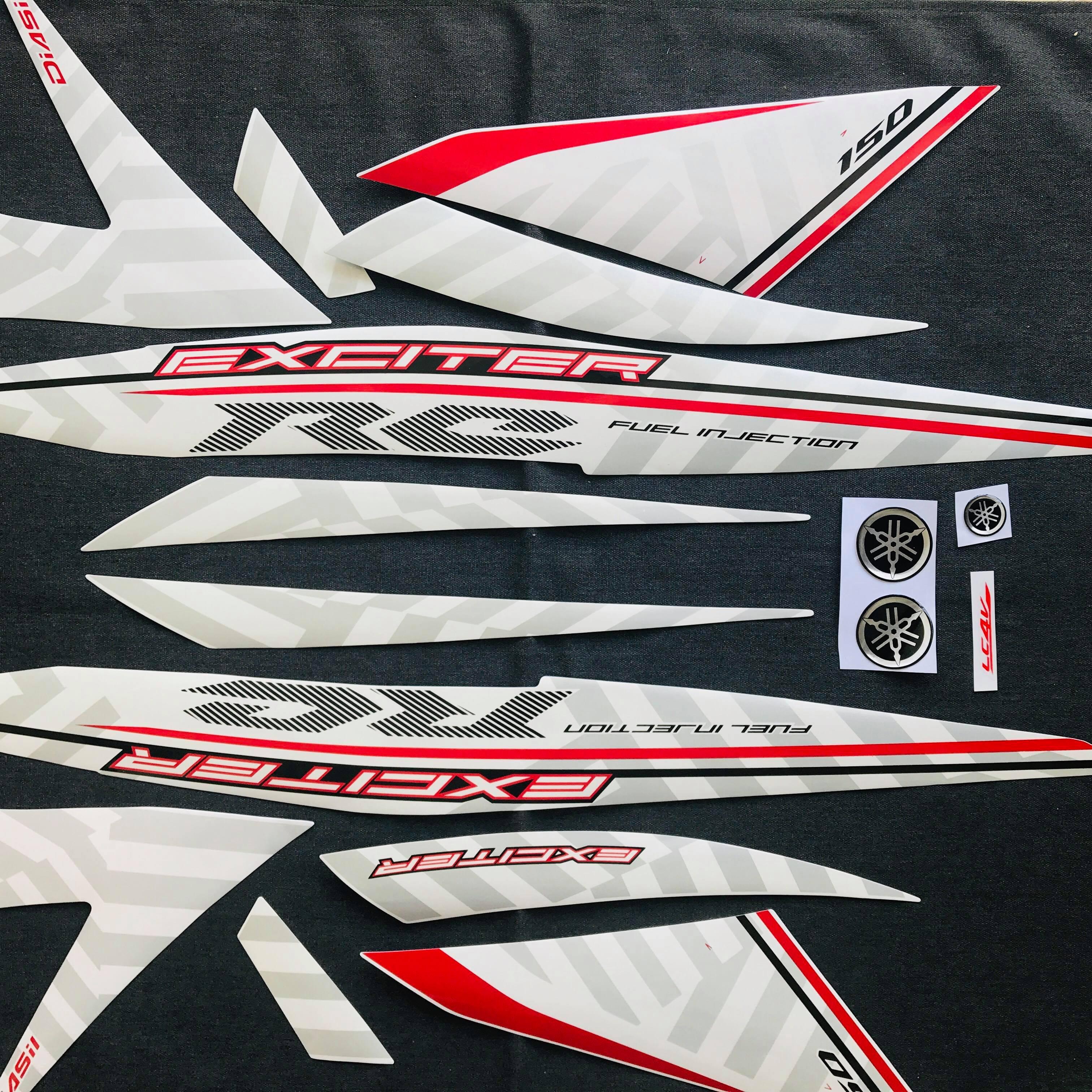 Tem rời cho EXCITER 150CC RC nguyên bản zin FULL 3 lớp