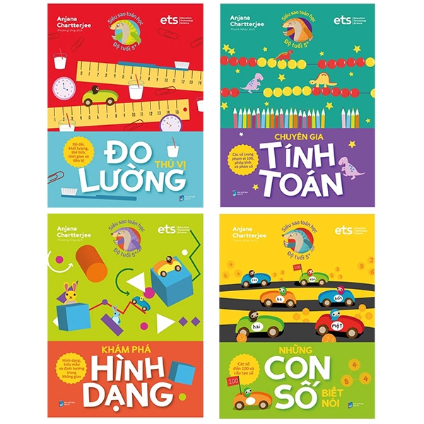 Fahasa - Bộ Sách Siêu Sao Toán Học (Bộ 4 Cuốn)