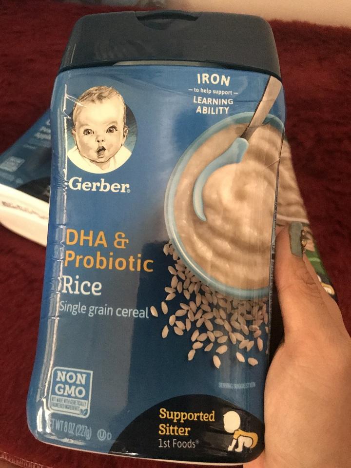 [HCM]BỘT ĂN DẶM TRẺ EM GERBER