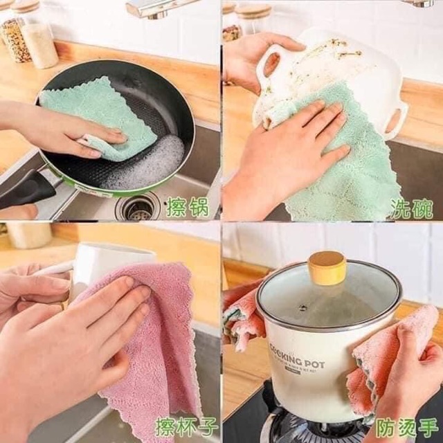 Khăn lau tay- khăn lau nhà bếp