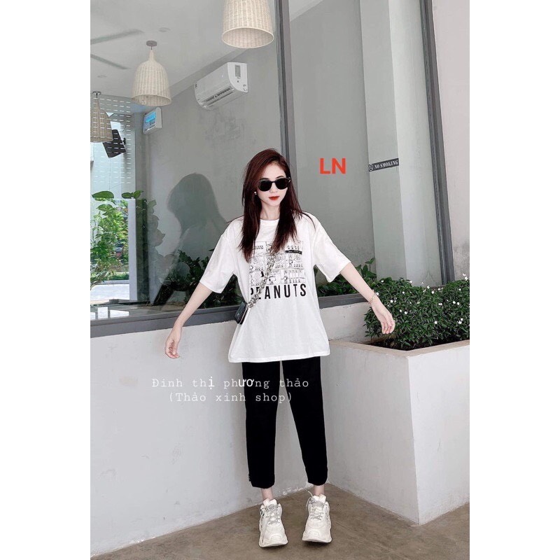 Sét áo phông peanust+quần kaki LN11
