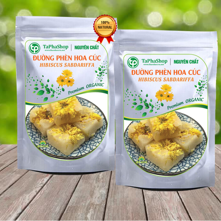[HOT] Trà hoa cúc đường phèn 100g - Thảo Dược Tấn Phát