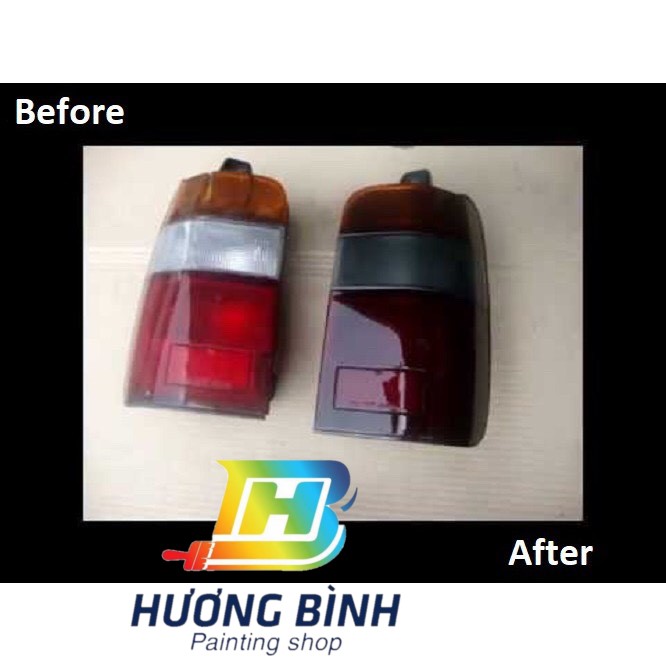 Sơn xịt Bosny Black Tint (Sơn xịt hiệu ứng chóa đèn)