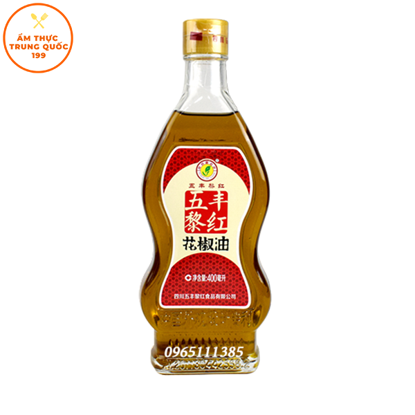 Dầu Hoa Tiêu Đỏ 400ml/ Dầu Tê Đỏ